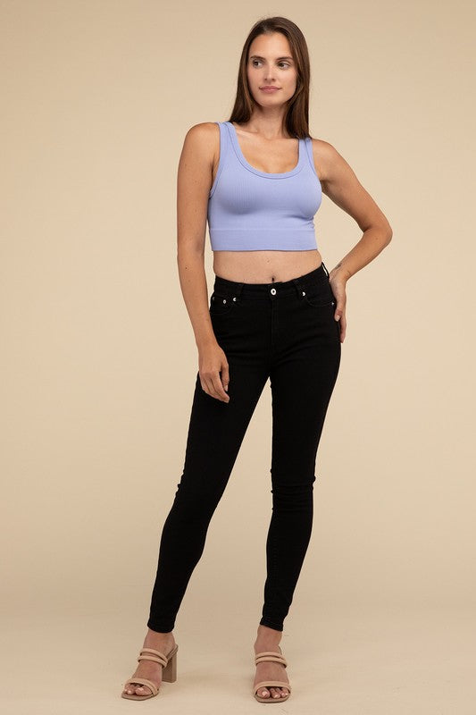 HYFVE Ribbed Seamless Crop Top