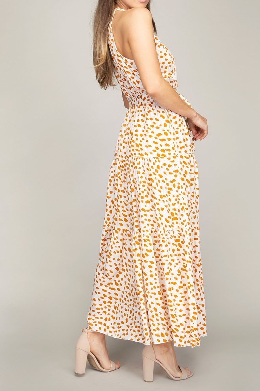 Nuvi Apparel Tiered maxi dress