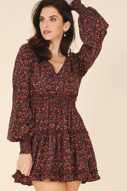 Lilou Ditsy floral mini dress