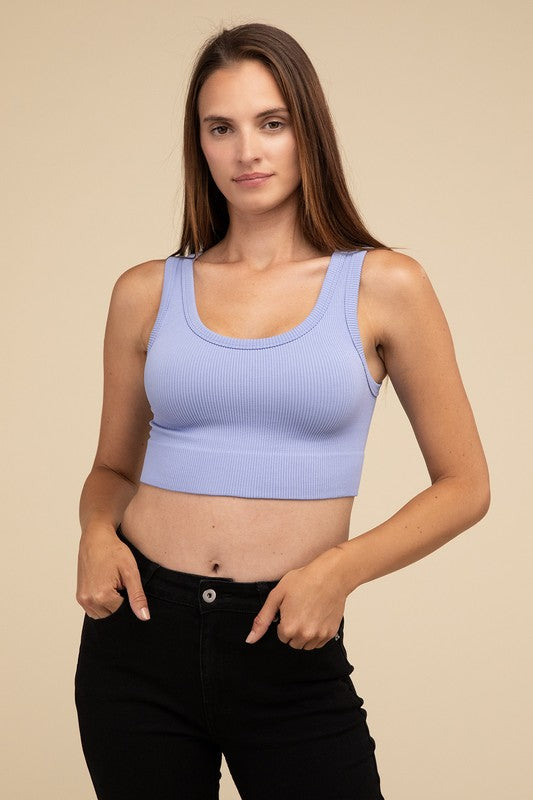 HYFVE Ribbed Seamless Crop Top