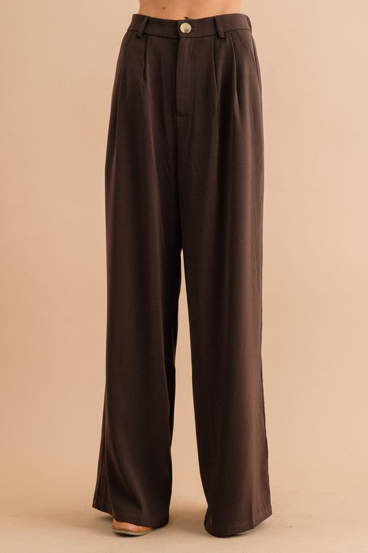 Sweet Generis HIGH WAIST WIDE PANTS