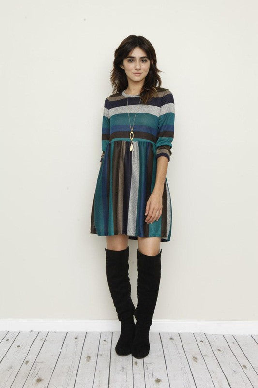 EG fashion Multi Color Mini Dress