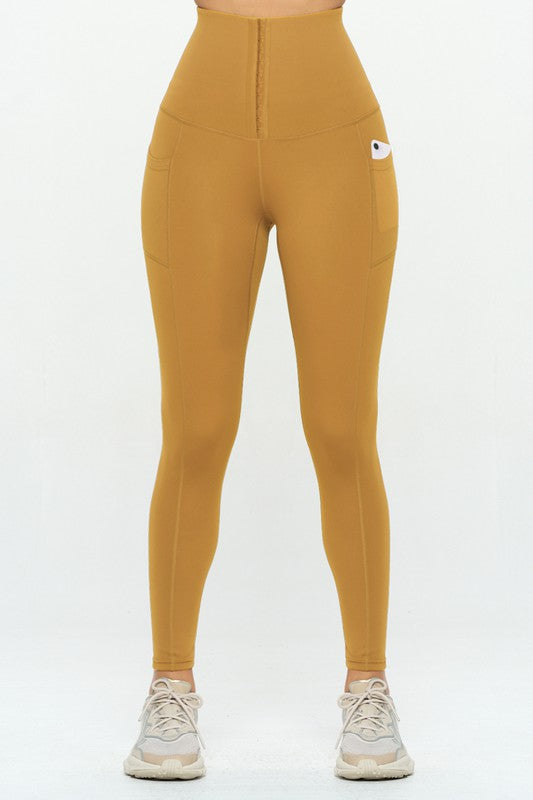 OTOS Active Corset leggings Soft Body Shaper with Pockets – TheMogan