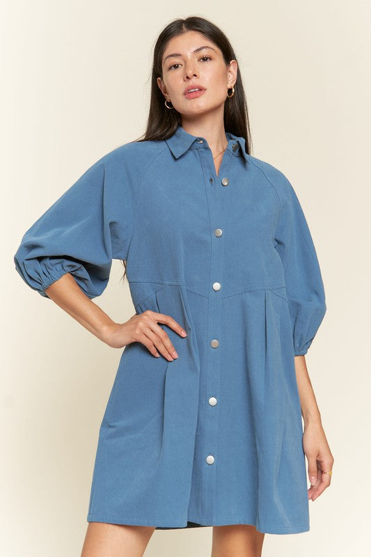 Jade By Jane Washed denim style dress