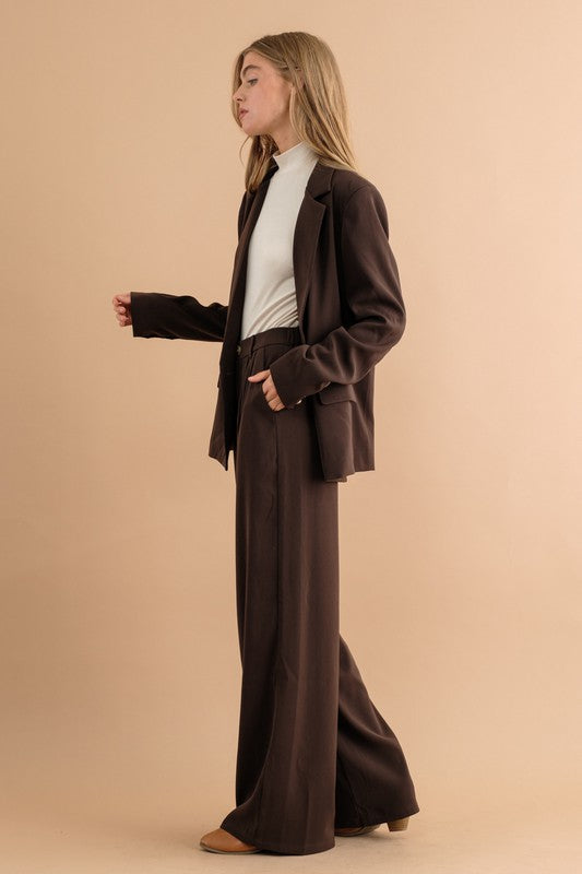 Sweet Generis HIGH WAIST WIDE PANTS