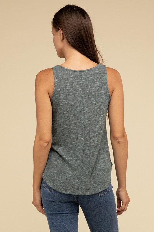 ZENANA V Neck Sleeveless Cami Top