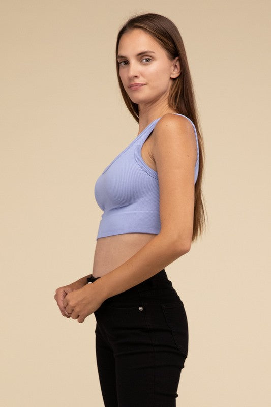 HYFVE Ribbed Seamless Crop Top