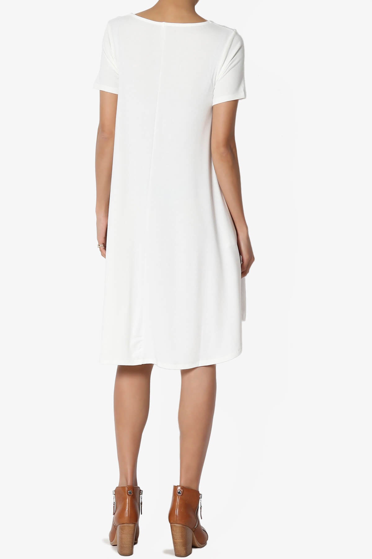 Load image into Gallery viewer, Amella Strappy Scoop Neck Pocket Dress IVORY_2
