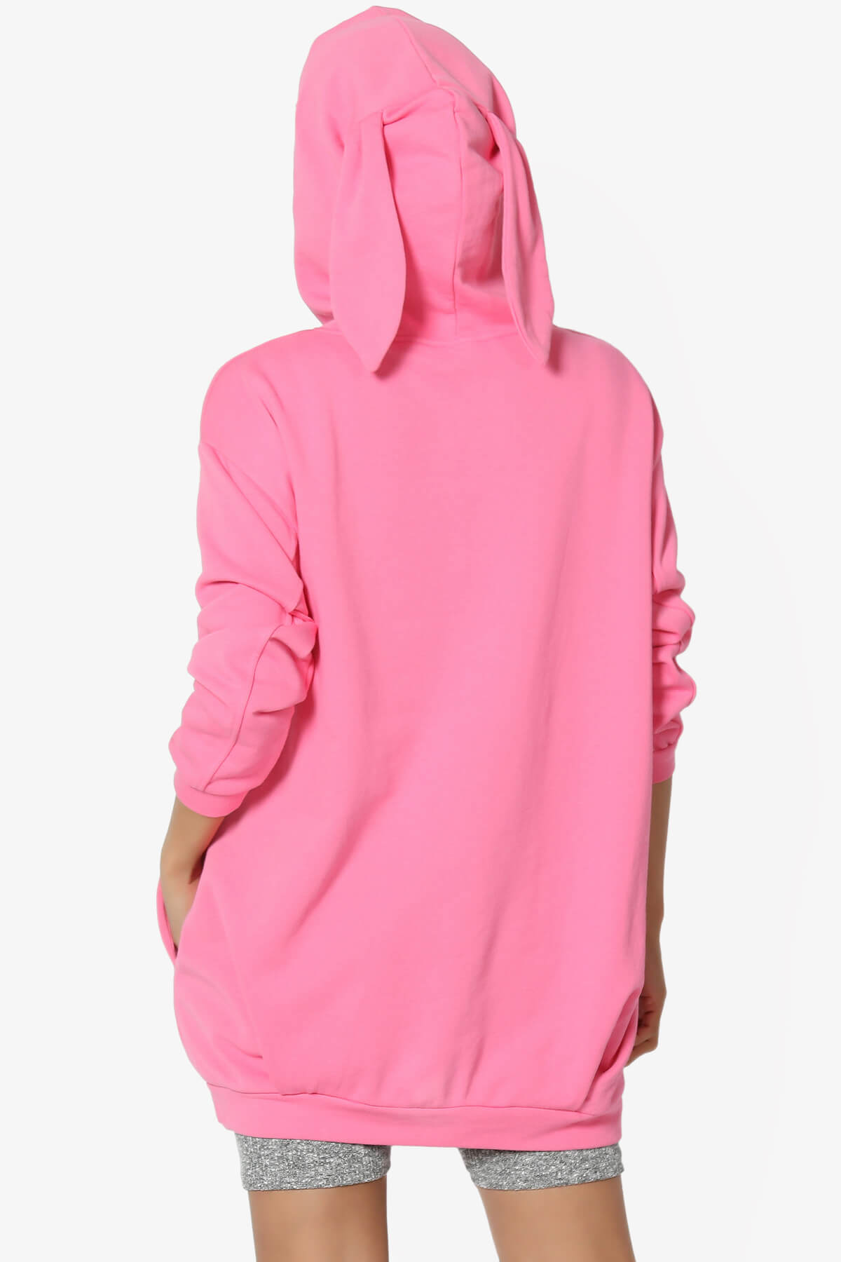 Cabo Rabbit French Terry Hoodie PINK_3