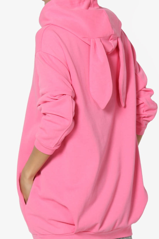 Cabo Rabbit French Terry Hoodie PINK_5