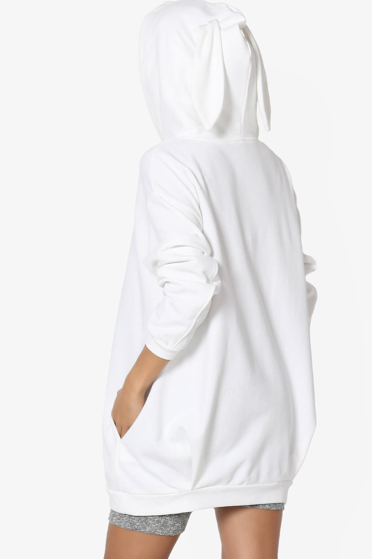 Cabo Rabbit French Terry Hoodie WHITE_3