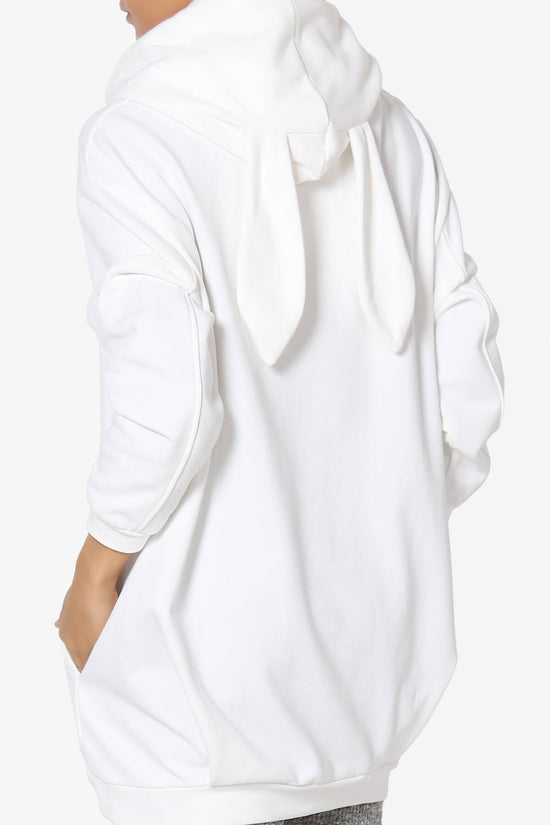 Cabo Rabbit French Terry Hoodie WHITE_5