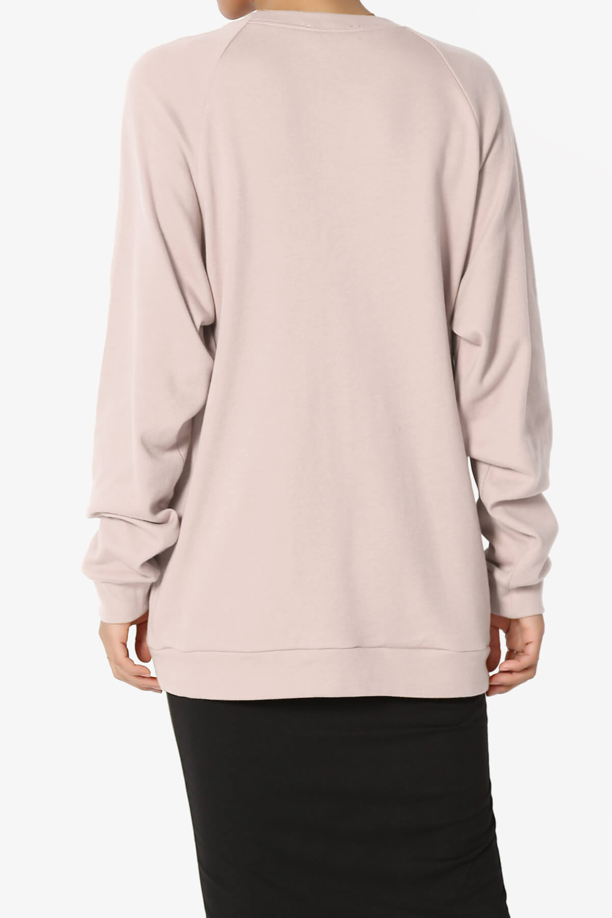 Carlene Cotton Raglan Sleeve Pullover Top DUSTY BLUSH_2