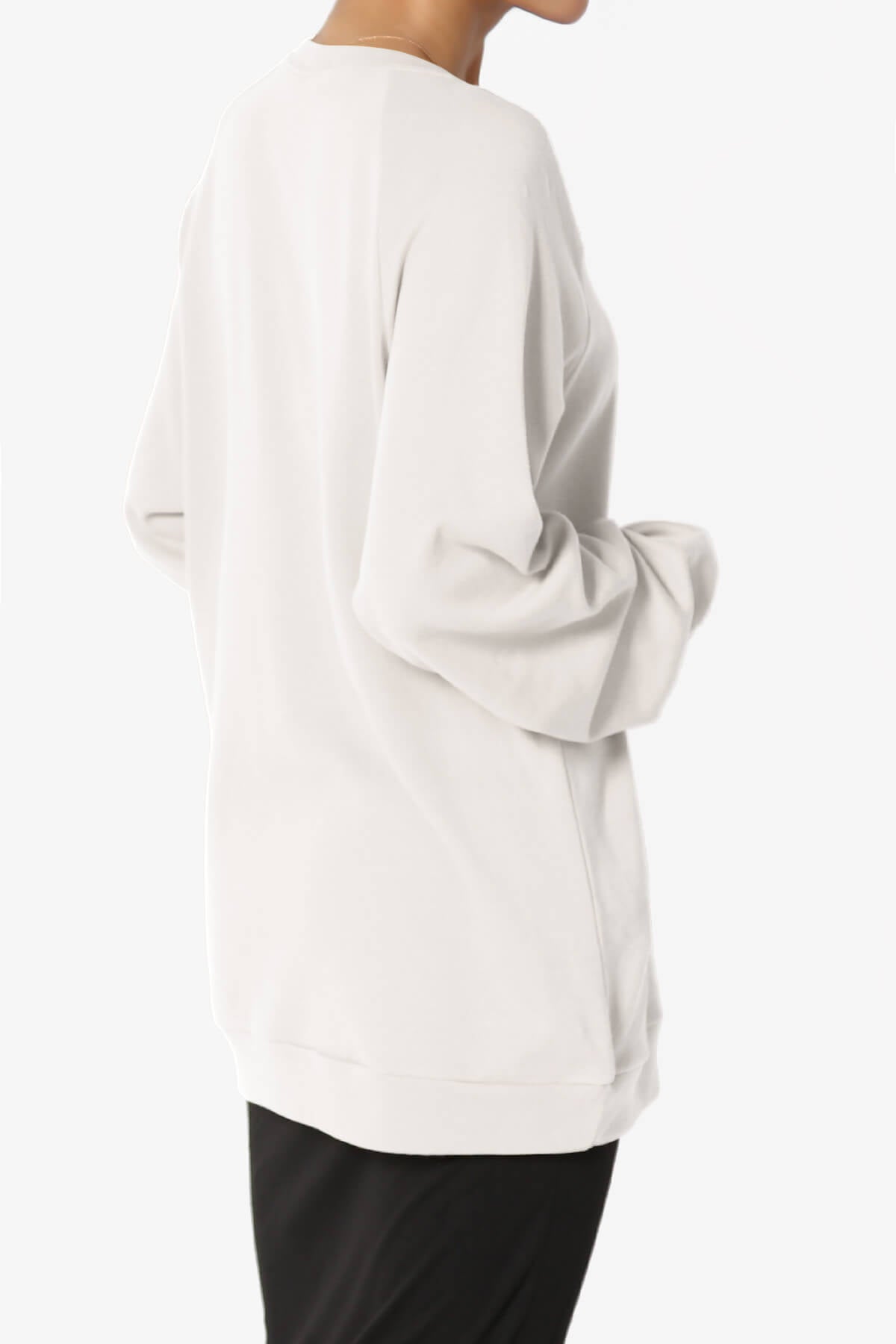 Carlene Cotton Raglan Sleeve Pullover Top PLUS