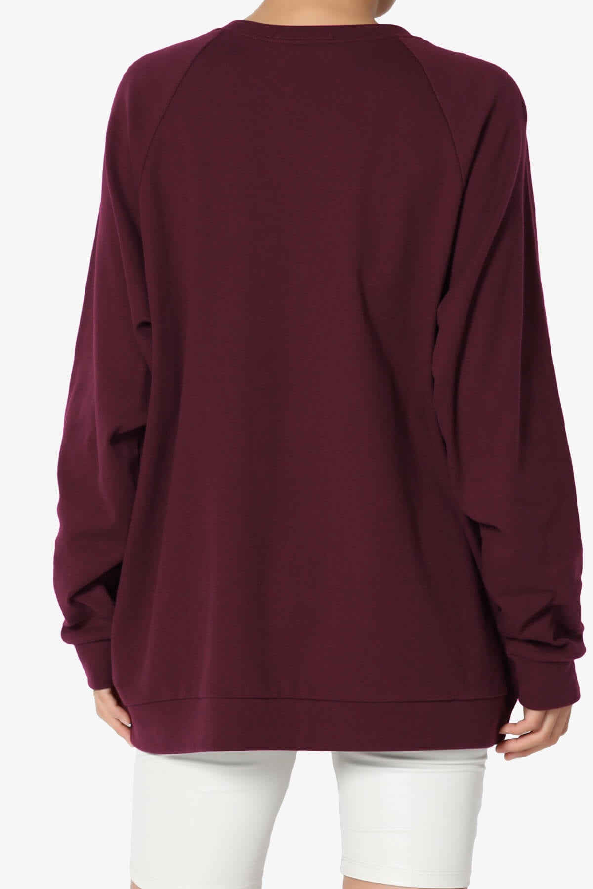 Carlene Cotton Raglan Sleeve Pullover Top