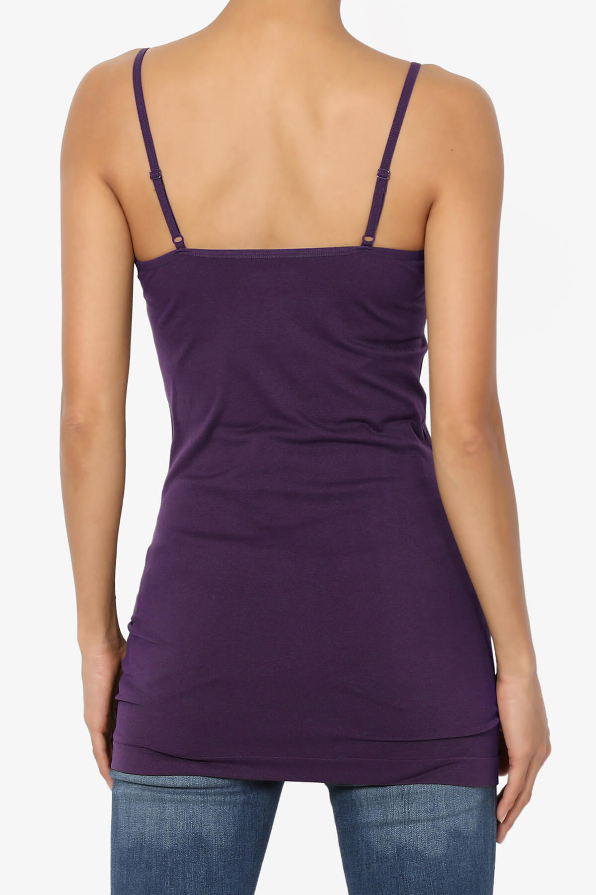 Load image into Gallery viewer, Catelyn Strappy Criss Cross Tank Top DARK PURPLE_2
