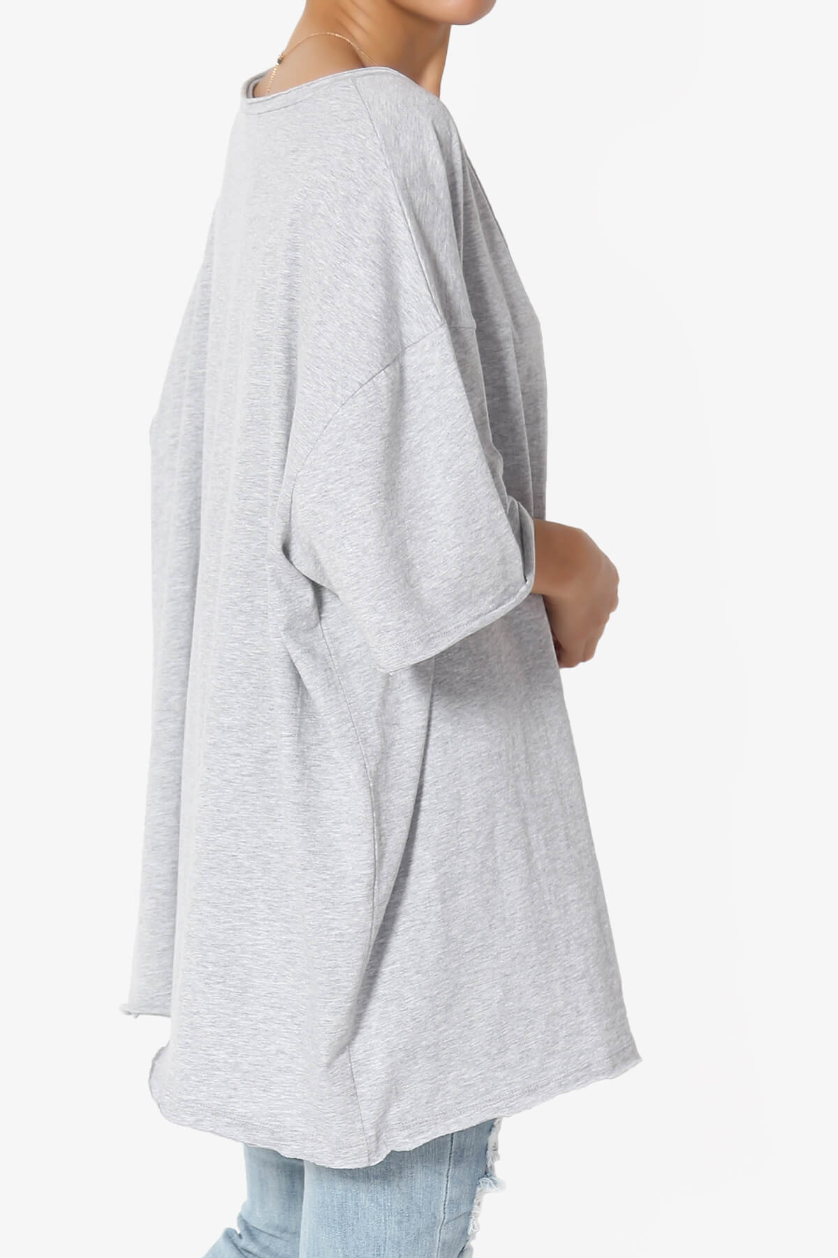 Charlie V Neck Pocket Boyfriend Tee