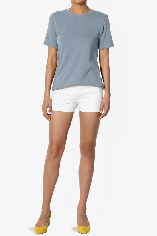 Elora Crew Neck Short Sleeve T-Shirt PLUS