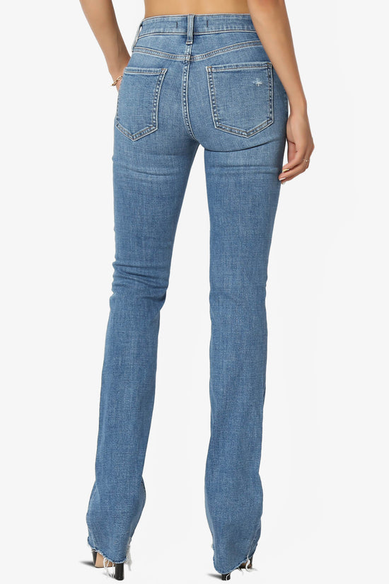 Load image into Gallery viewer, Imogen Mid Rise Bootcut Jeans in Goner Med MEDIUM_2

