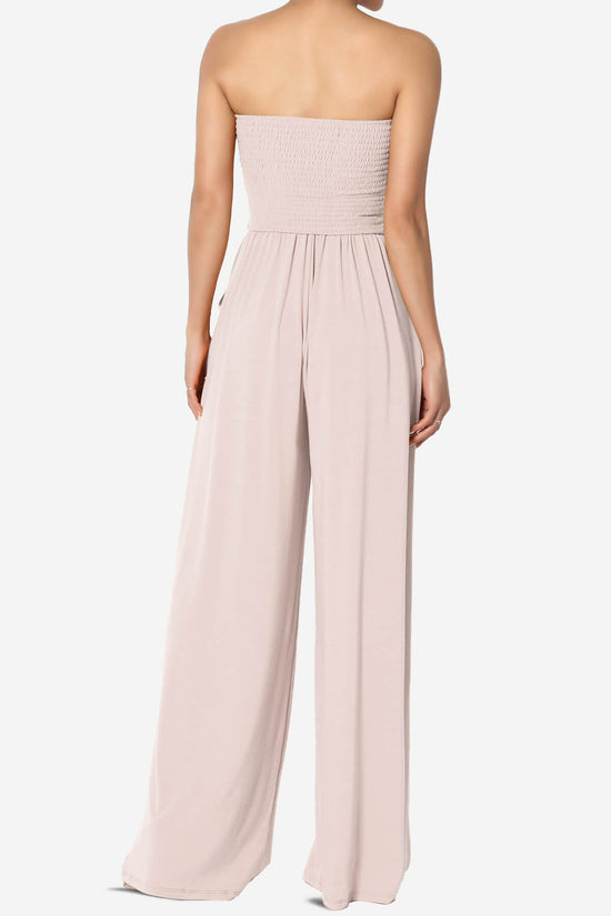 Jaklin Strapless Wide Leg Jumpsuit DUSTY BLUSH_2