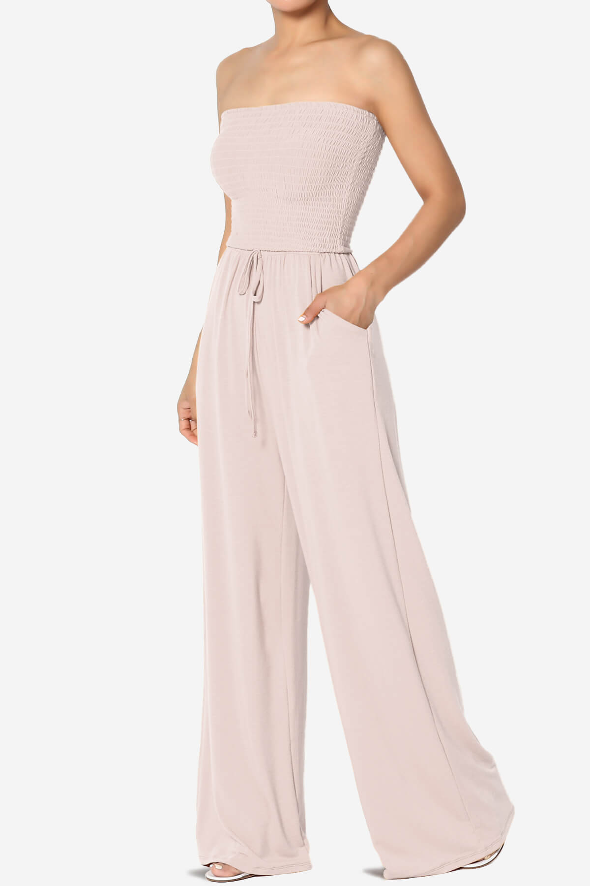 Jaklin Strapless Wide Leg Jumpsuit DUSTY BLUSH_3