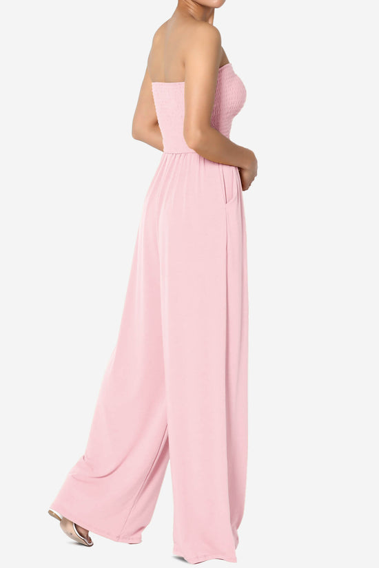 Jaklin Strapless Wide Leg Jumpsuit DUSTY PINK_4