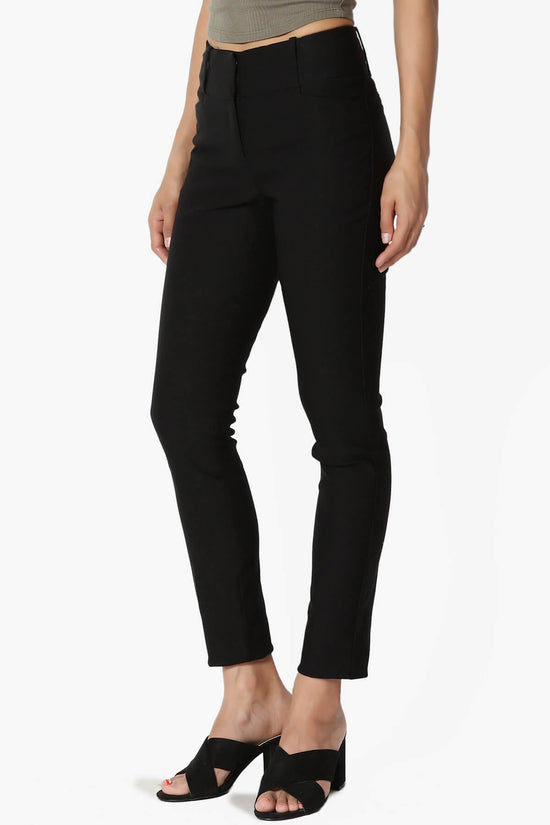 Kadee Stretch Skinny Leg Trousers BLACK_3