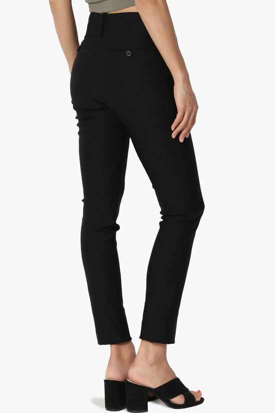 Kadee Stretch Skinny Leg Trousers BLACK_4