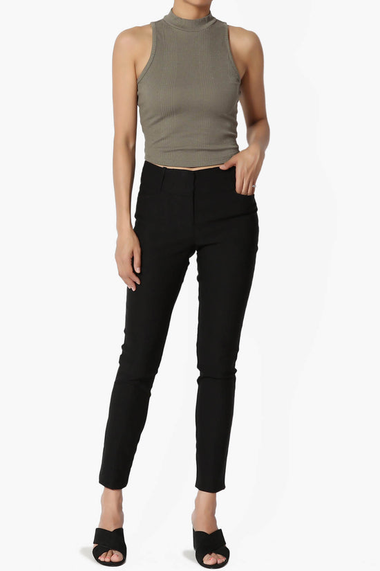 Kadee Stretch Skinny Leg Trousers BLACK_6