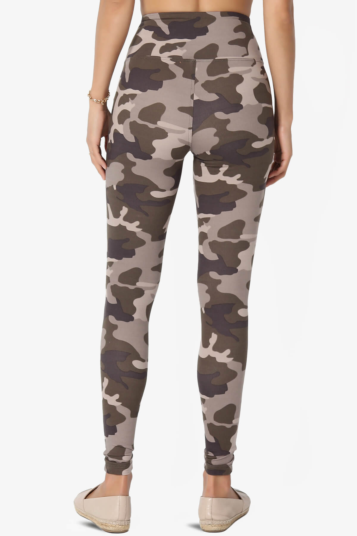 Load image into Gallery viewer, Lafayette Camo Army High Waist Microfiber Leggings DUSTY OLIVE_2
