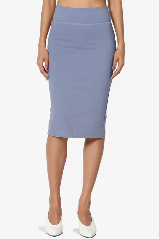 Levitate Thick Ponte Knee Skirt