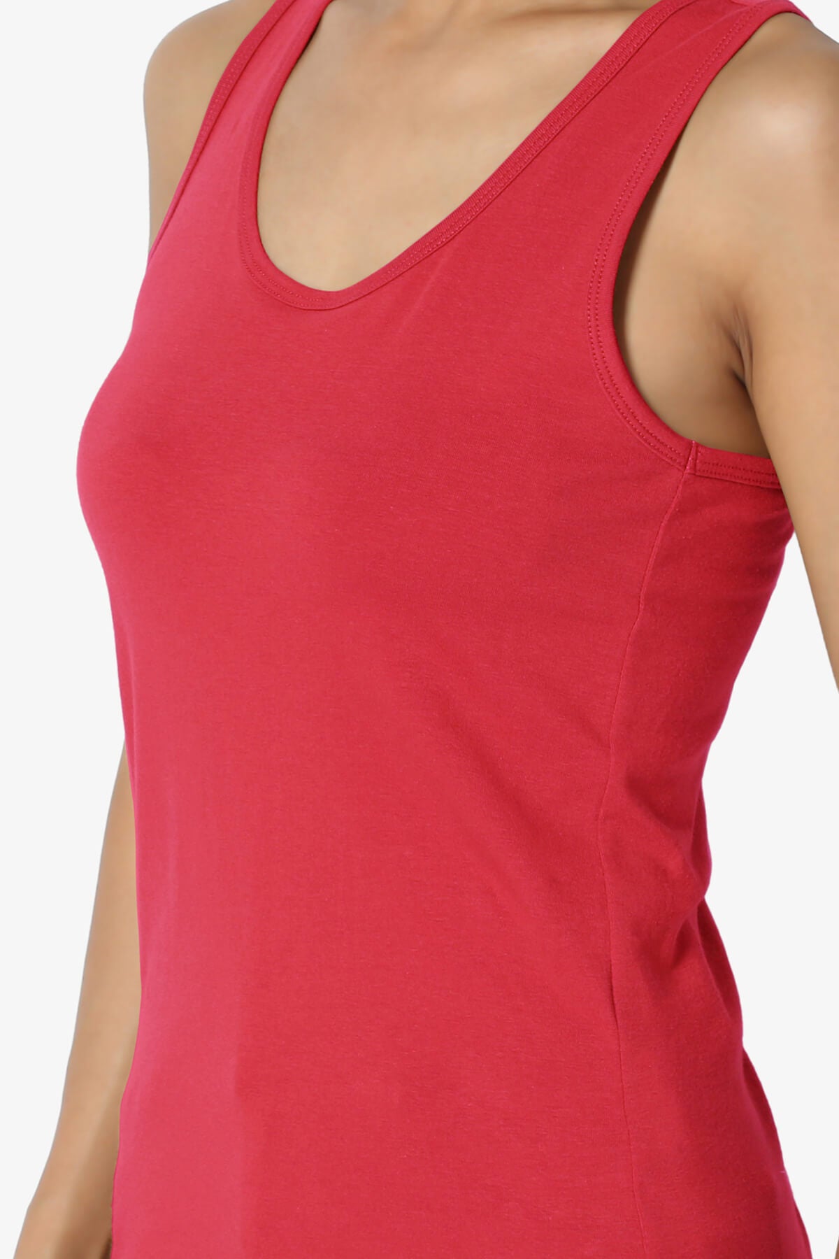 Load image into Gallery viewer, Marnie Racerback Tank Top RED_5
