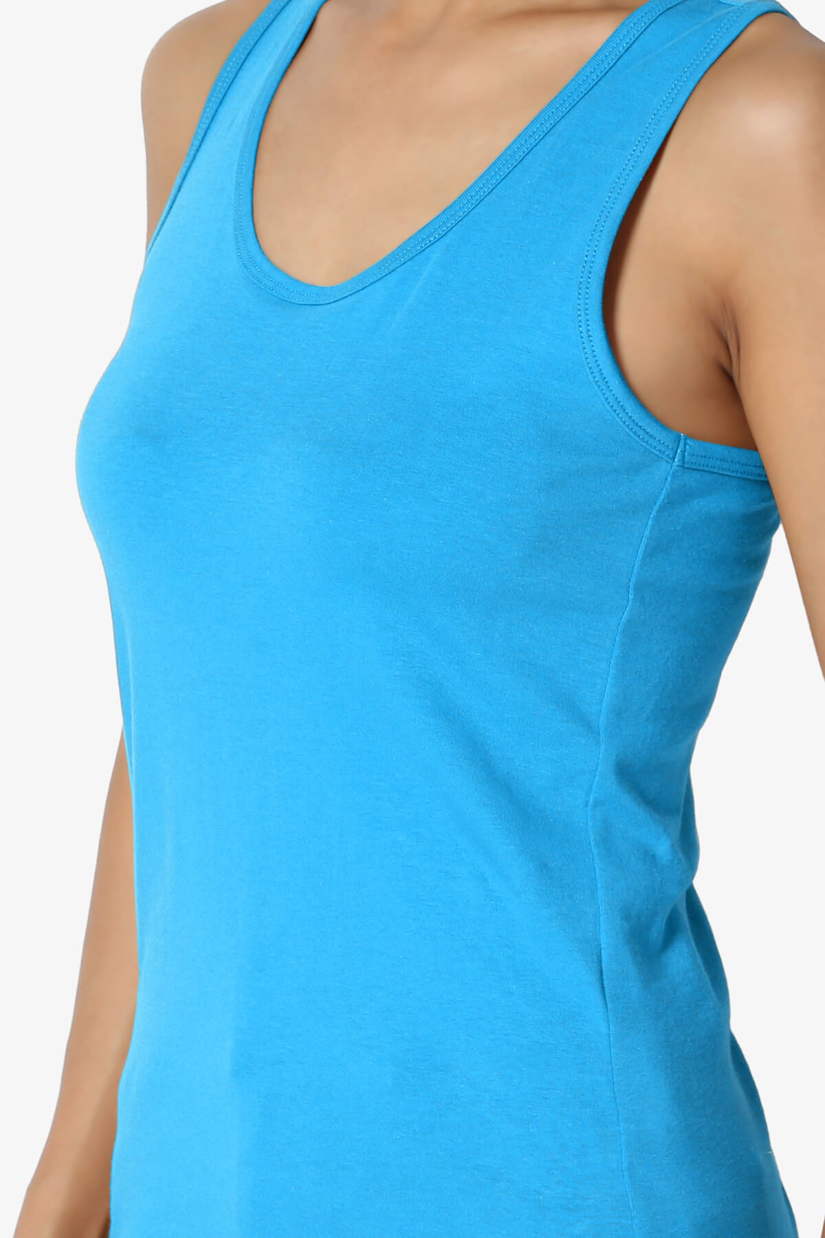 Load image into Gallery viewer, Marnie Racerback Tank Top SKY_5
