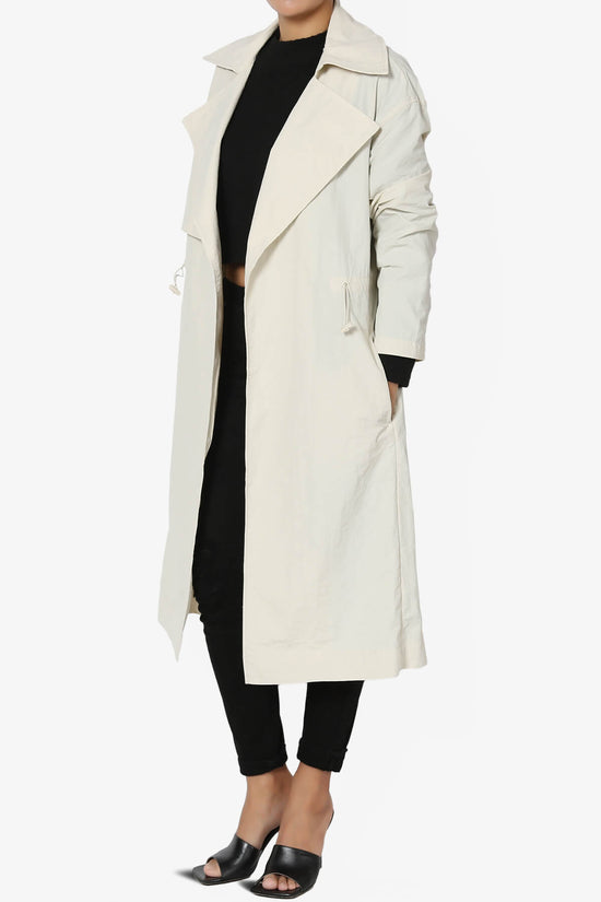 Load image into Gallery viewer, Melanie Lightweight Trench Coat CREAM_3
