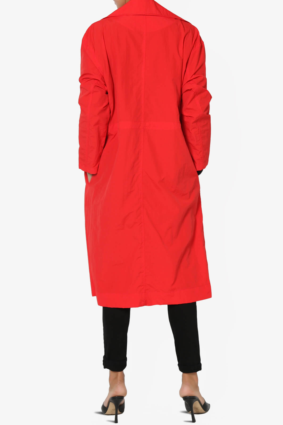 Load image into Gallery viewer, Melanie Lightweight Trench Coat RED_2

