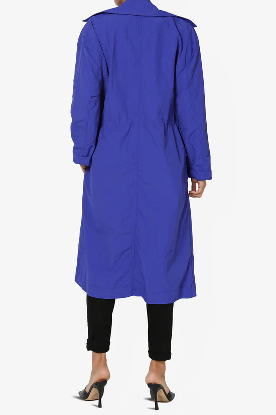 Load image into Gallery viewer, Melanie Lightweight Trench Coat ROYAL BLUE_2

