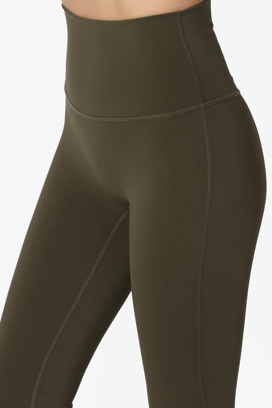 Mosco Athletic High Rise Ankle Leggings OLIVE_5