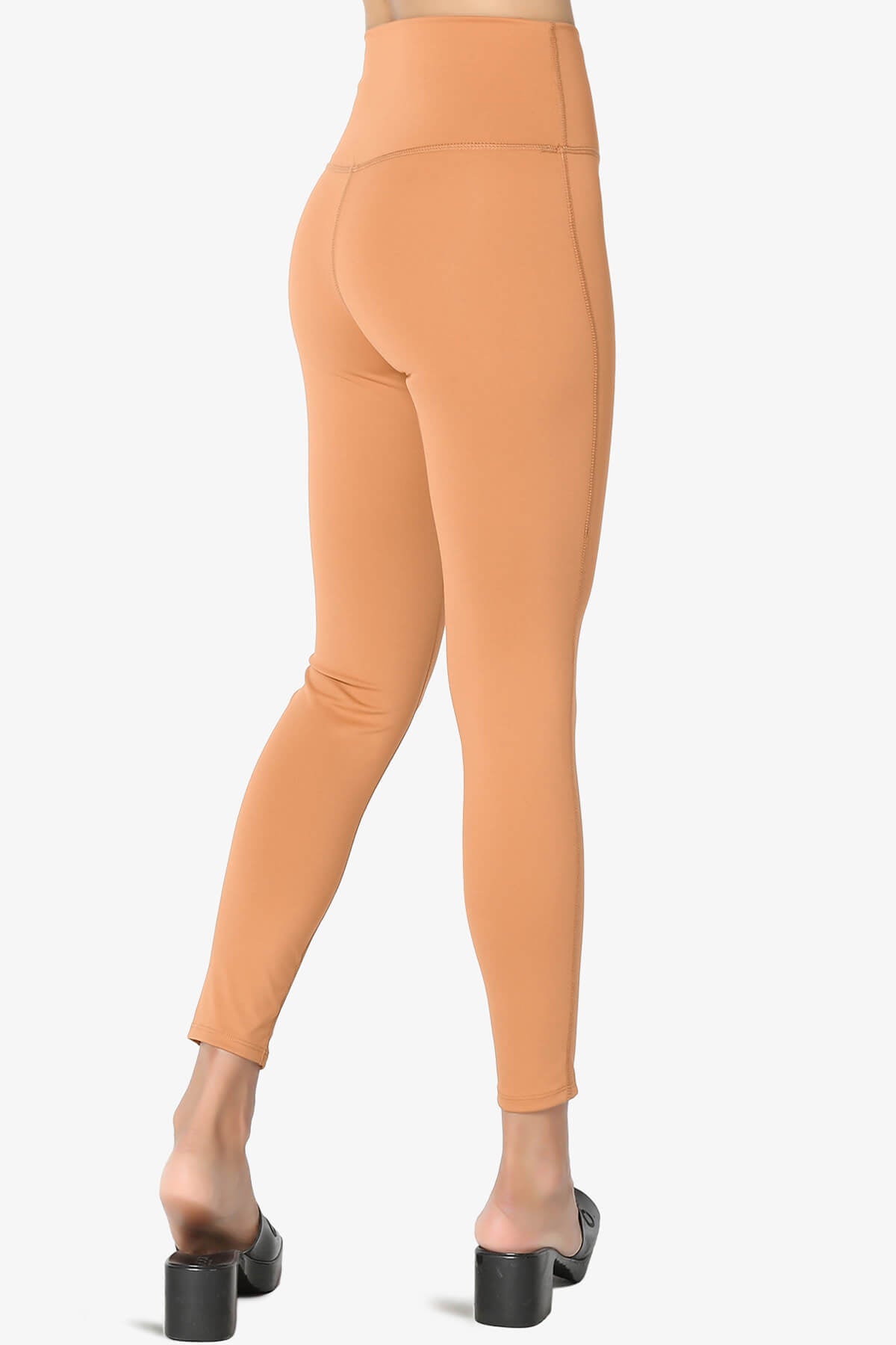 Lilly Basic Yoga Leggings - Burnt Orange - Dames - Yoga Specials