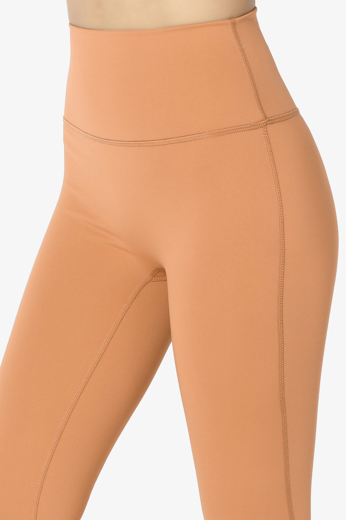 Load image into Gallery viewer, Mosco Athletic Tummy Control Workout Leggings BUTTER ORANGE_5
