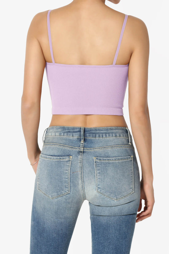 Nadeen Ribbed Seamless Crop Cami DUSTY LAVENDER_2