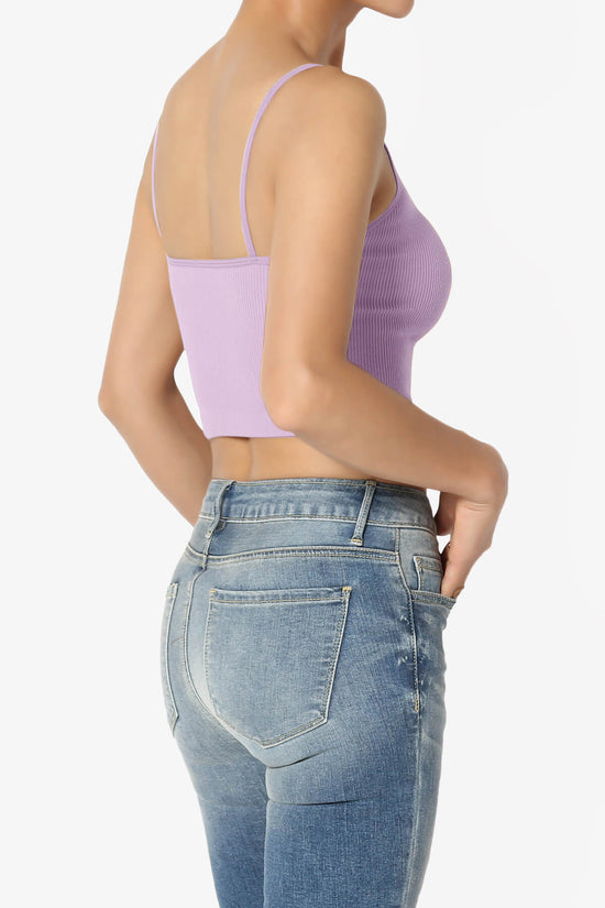 Nadeen Ribbed Seamless Crop Cami DUSTY LAVENDER_4