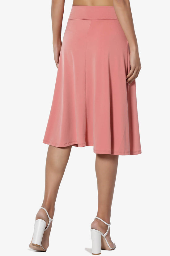 Nolan Stretch Flared Knee Skirt