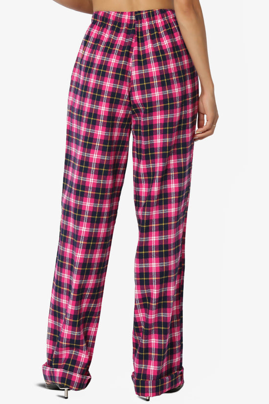Hot Pink Plaid PJ Pants