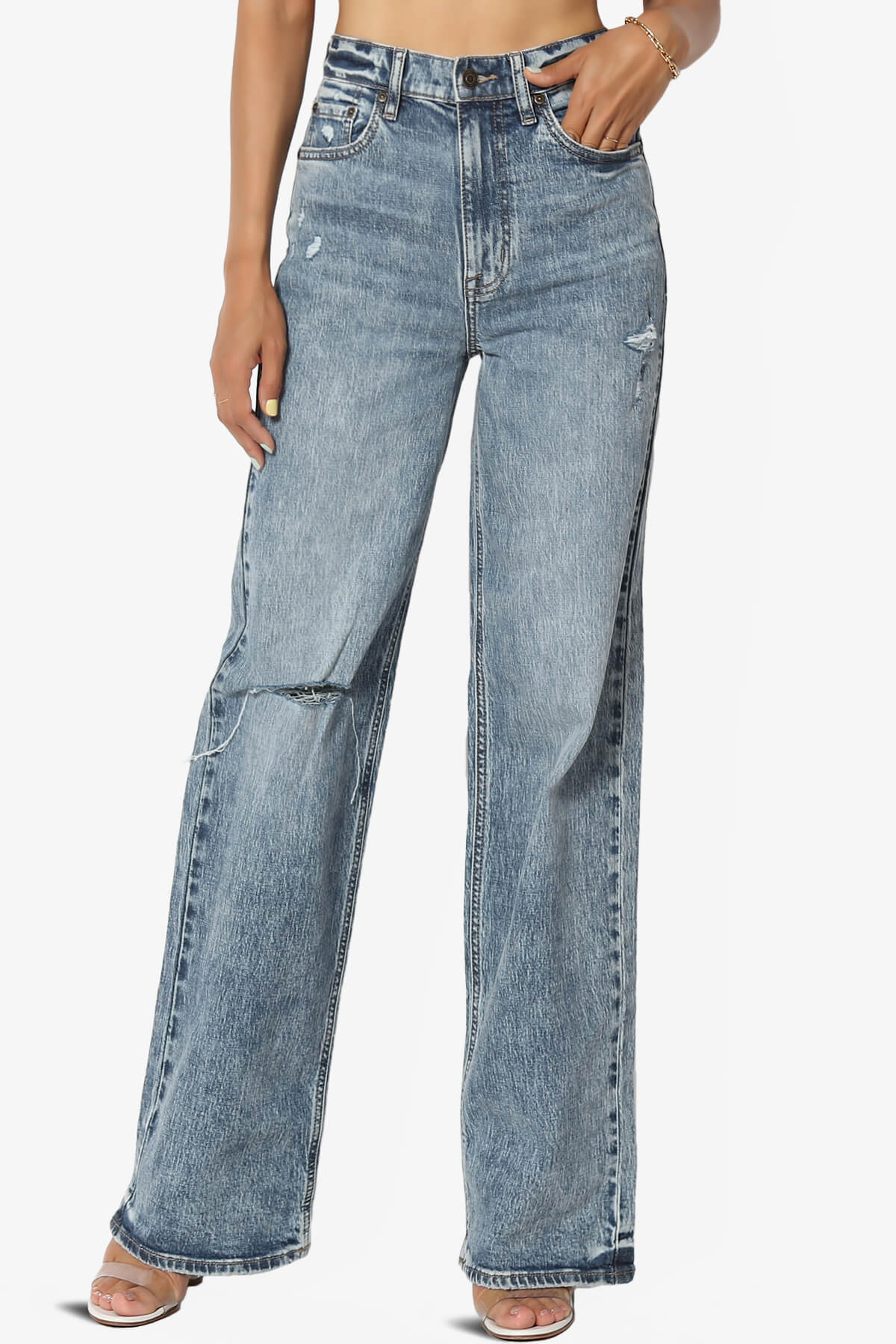 Ryder Ultra High Rise Baggy Jeans in Undenble MEDIUM_1