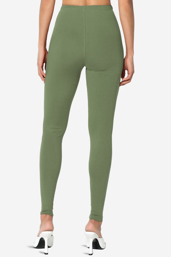 Load image into Gallery viewer, Slimmer Super Soft Comfort Ankle Leggings DUSTY OLIVE_2
