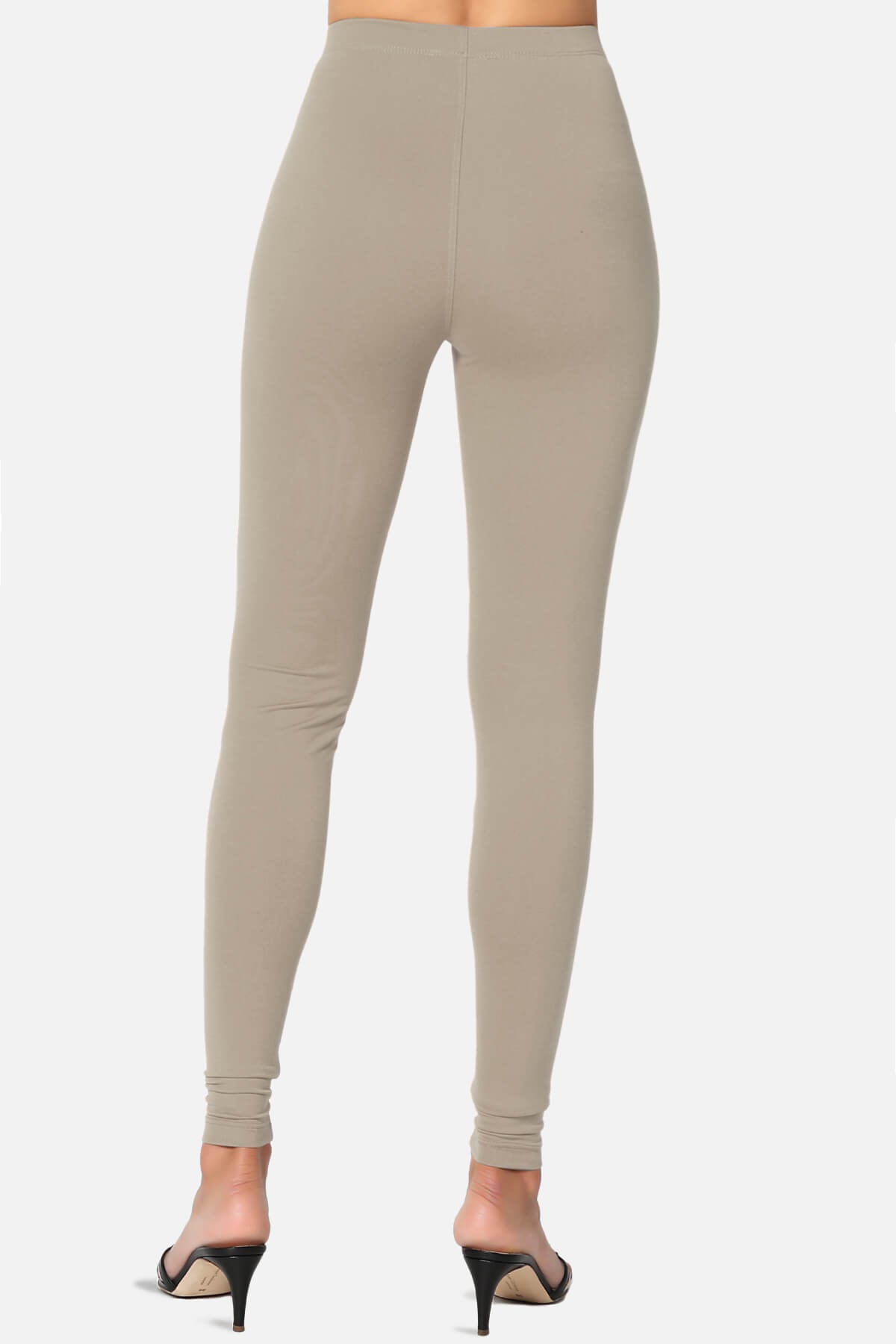 Slimmer Super Soft Comfort Ankle Leggings LIGHT MOCHA_2