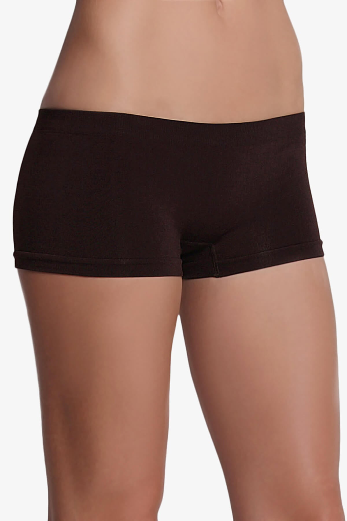 Tivoli Seamless Mini Brief Panty BROWN_5