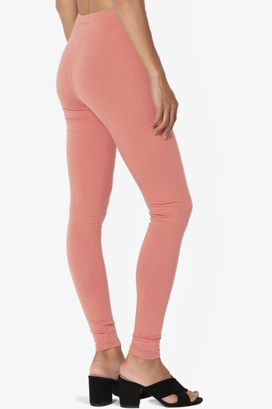 Load image into Gallery viewer, Thalia Cotton Jersey Ankle Leggings ASH ROSE_4
