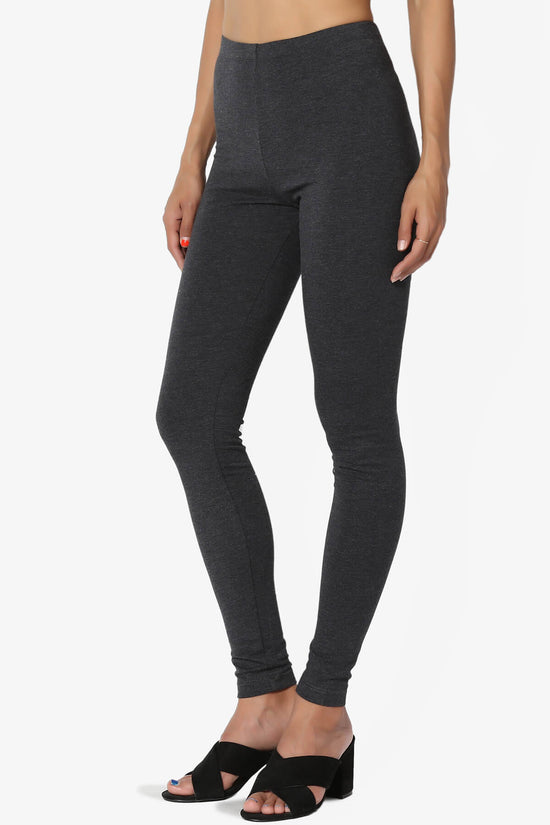 Load image into Gallery viewer, Thalia Cotton Jersey Ankle Leggings CHARCOAL_3
