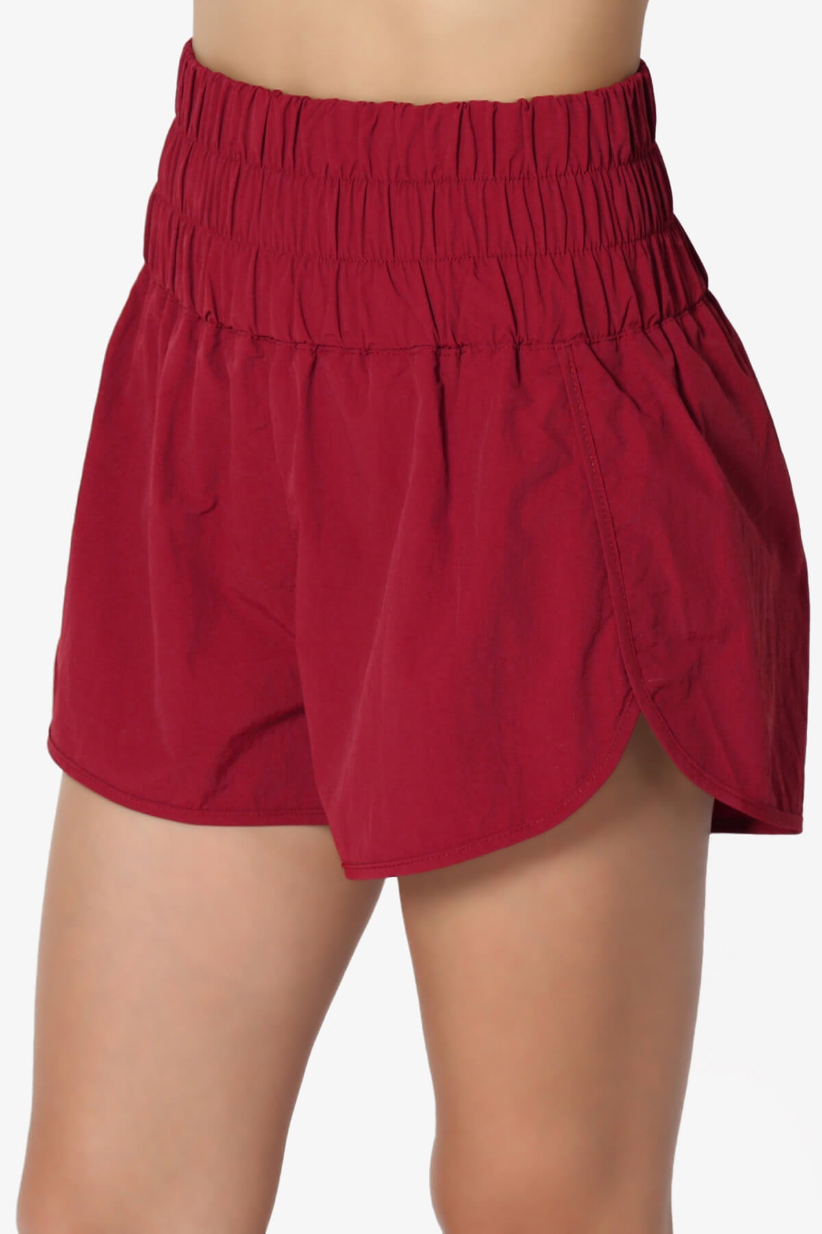 Load image into Gallery viewer, The Way Home Running Shorts BURGUNDY_5
